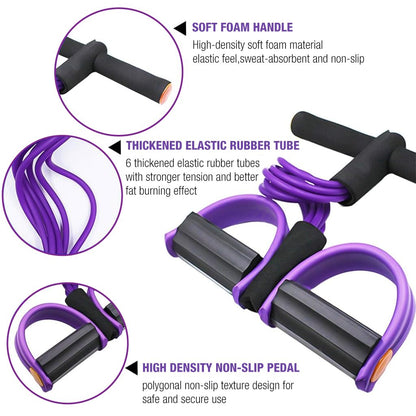 Multifunction Pedal Resistance Band