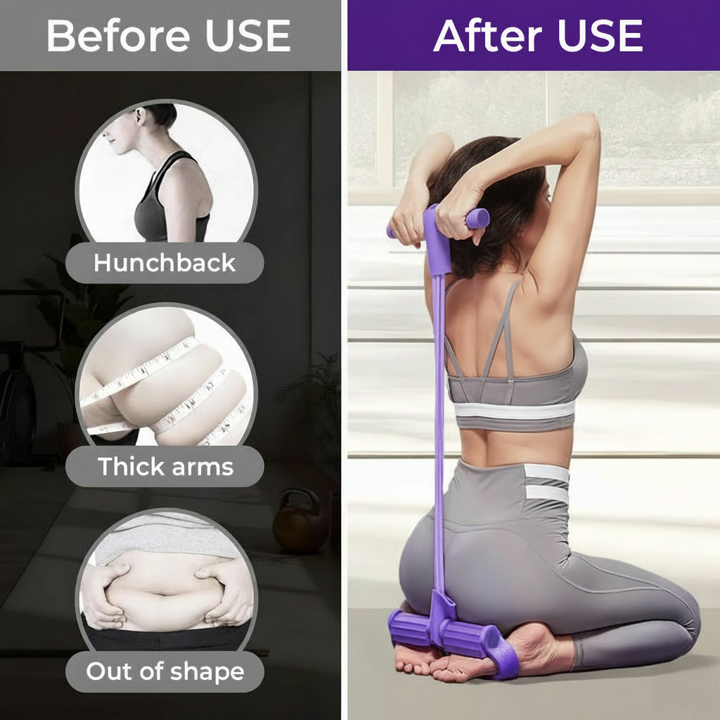 Multifunction Pedal Resistance Band