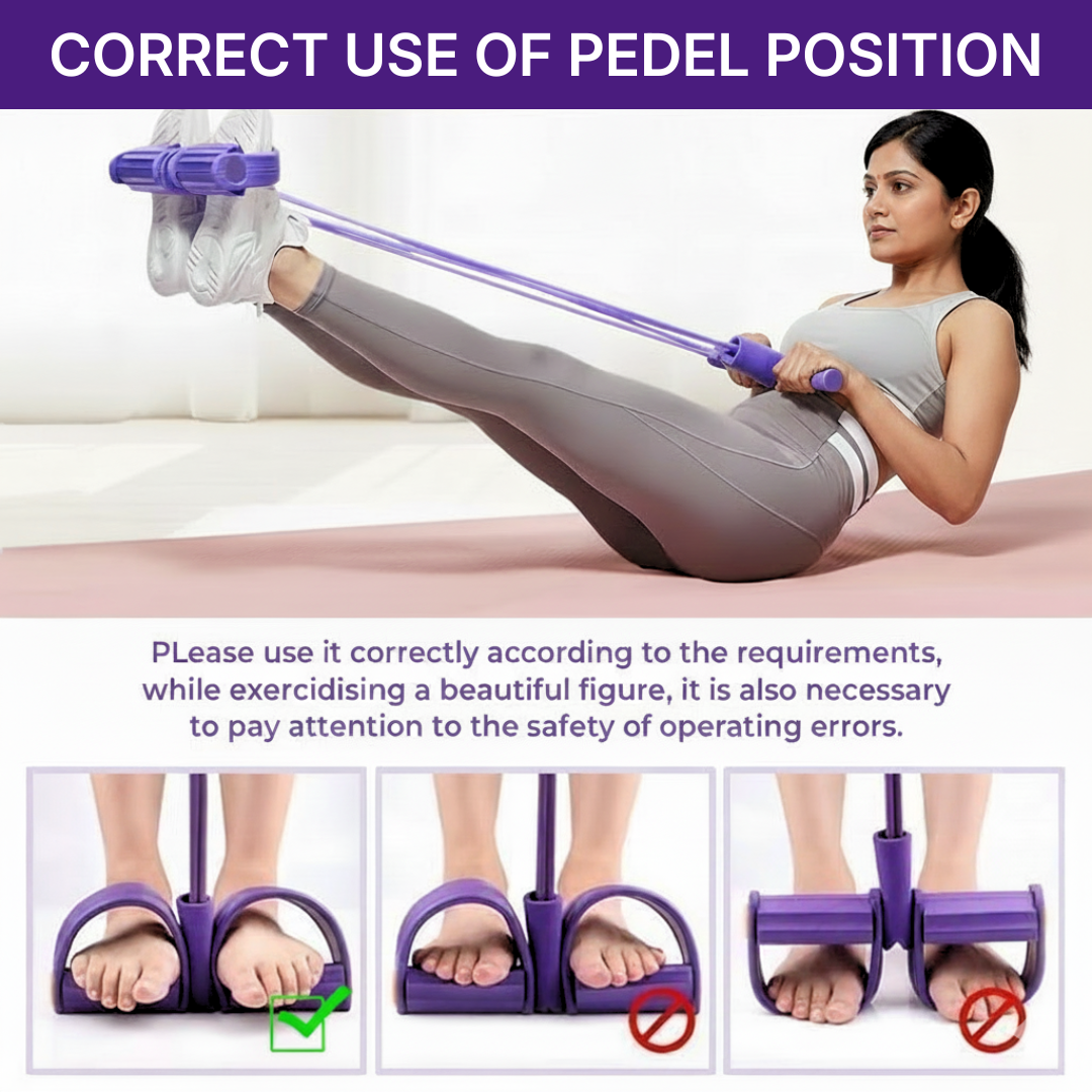 Multifunction Pedal Resistance Band
